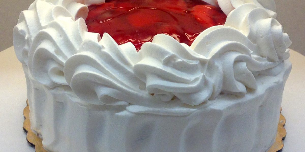 Strawberry Whipped Cream Cake